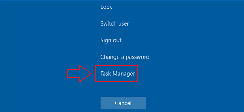 باز کردن task manager