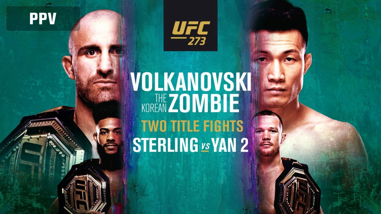 پیش نمایش رویداد یو اف سی  273 : UFC 273: Volkanovski vs. The Korean Zombie