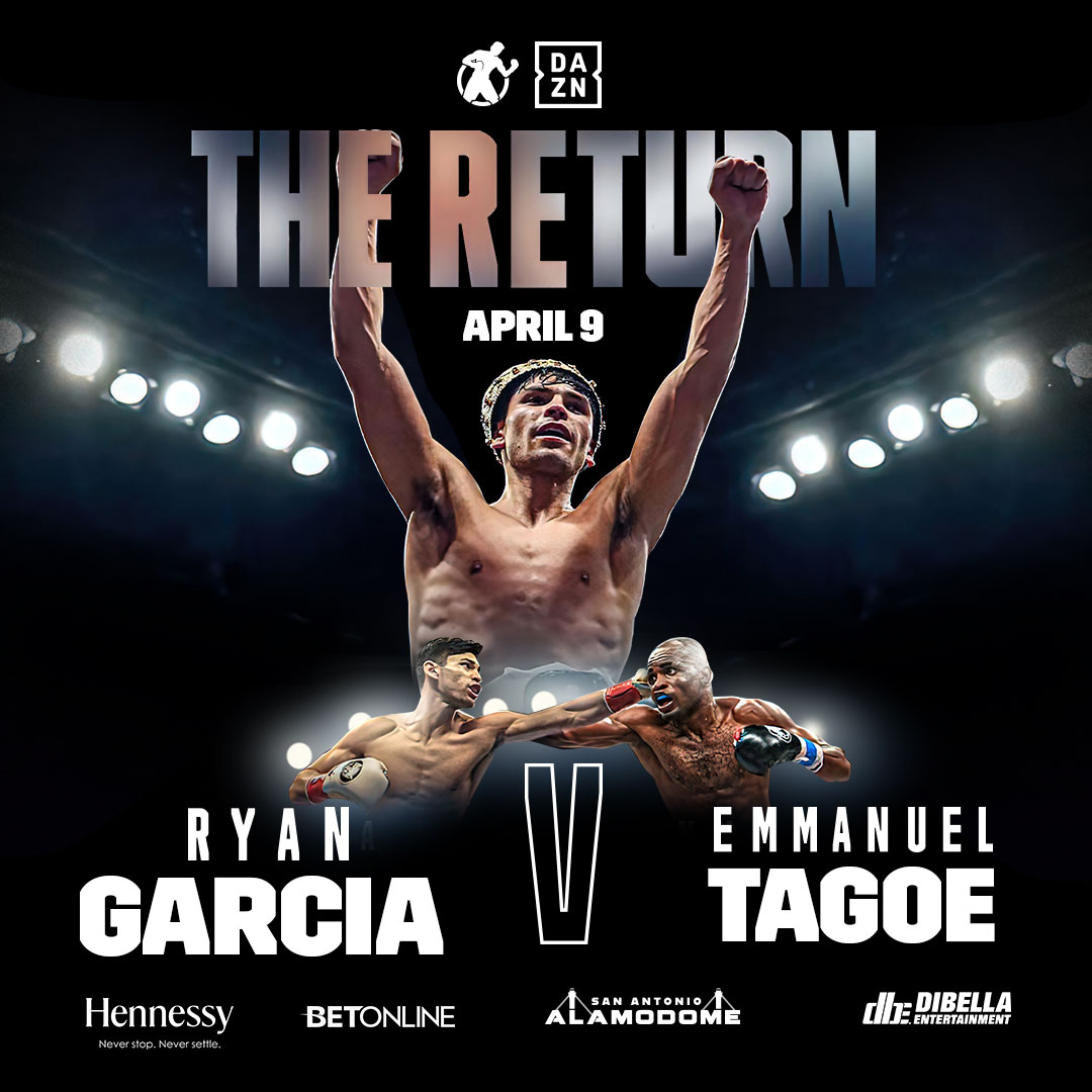 دانلود مبارزه ی بوکس قهرمانی  : Ryan Garcia vs Emmanuel Tagoe
