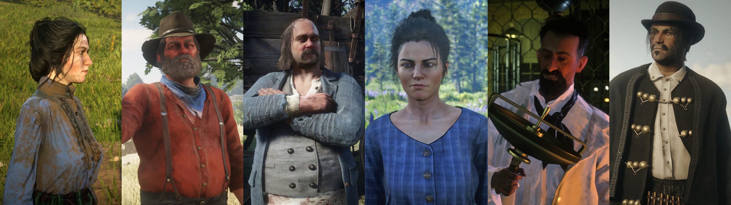 Red dead Redemption 2 Characters