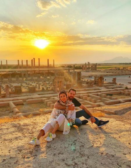اولین عکس بهرام رادان و همسرش مینا مختاری,Photo by Bahram Radan and Mina Mokhtari,مینا مختاری,بهرام رادان,